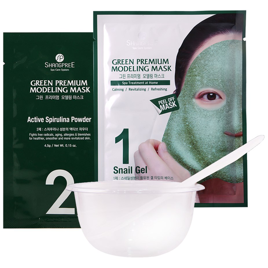 Shangpree Premium Modeling Mask Premium Modeling Green (Inclu. Bowl &