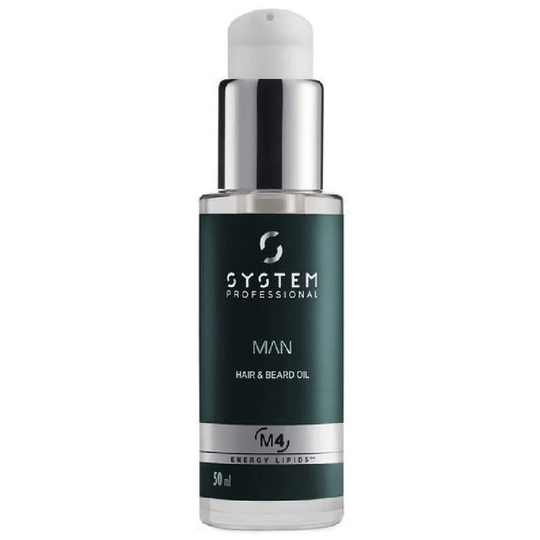 Man Hair & Beard Oil, 50 ml System Professional Pleiende hårprodukter