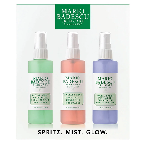 Mario Badescu Spritz, Mist & Glow, Mario Badescu Ansiktsmist
