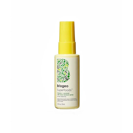 Superfoods Banana + Coconut Soft Wave Texture Spray, 51 ml Briogeo Hårstyling