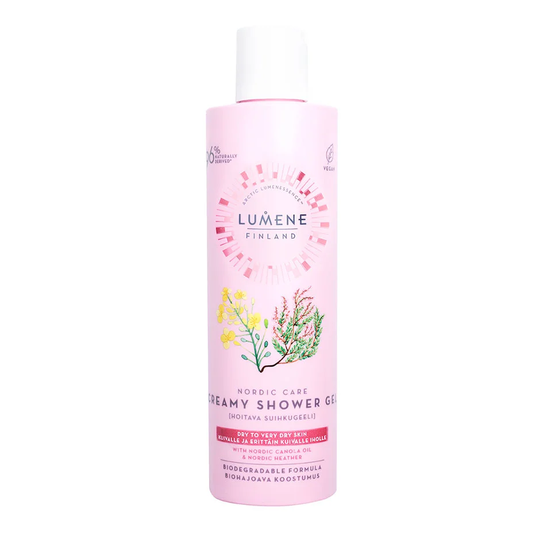 Nordic Care Creamy Shower Gel, 250 ml Lumene Bad- & Dusjkrem