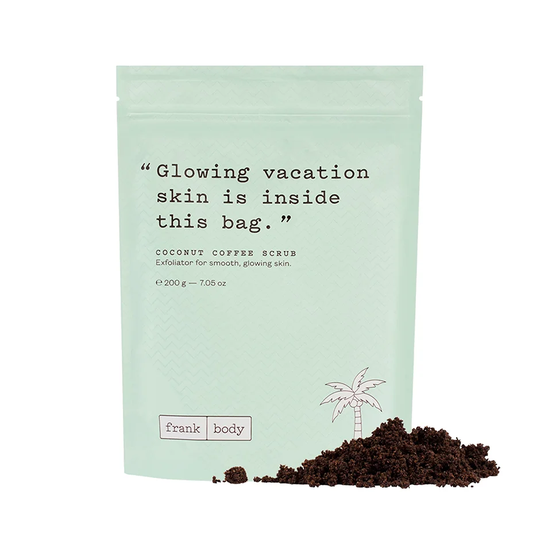 Coconut Coffee Scrub 200g, Frank Body Peeling