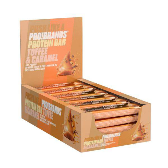 ProteinPro Bar 45g x 24 stk - Toffee/Caramel
