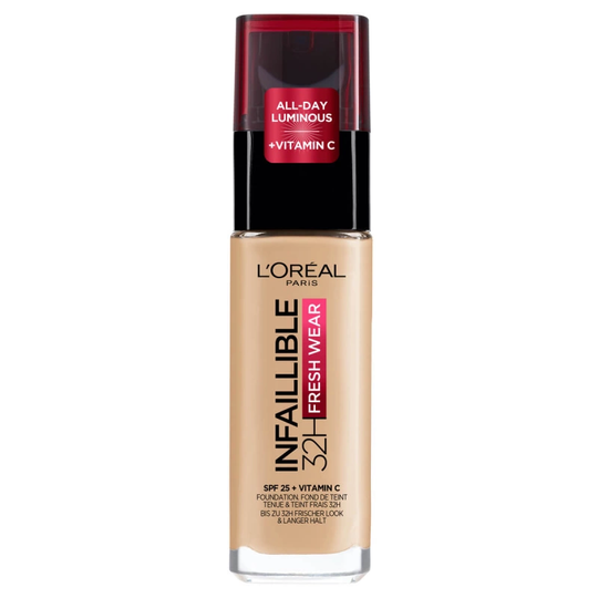 L'Oréal Paris Infaillible Fresh Wear 32H Liquid Foundation 100 Linen