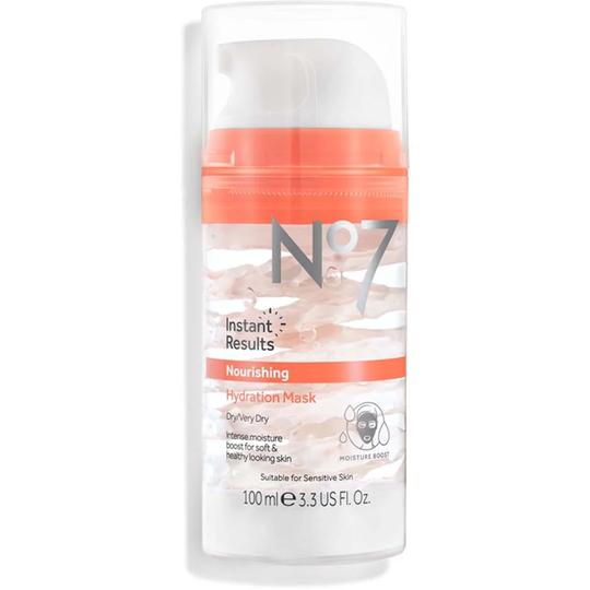 Instant Results Nourishing Hydration Mask, 100 ml No7 Ansiktsmaske