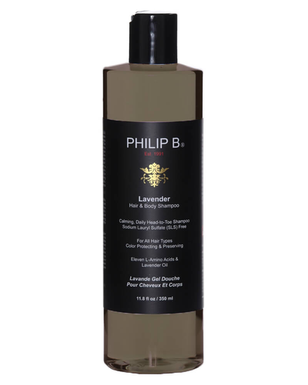 Philip B Lavender Hair & Body Shampoo (U) 350 ml