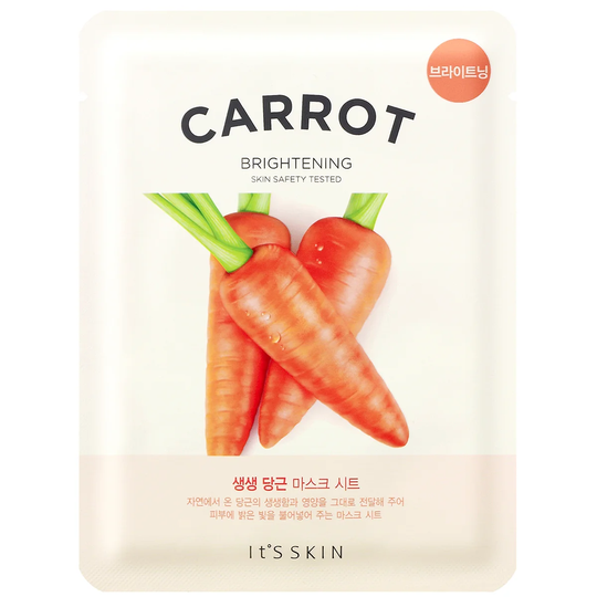 The Fresh Carrot Sheet Mask, It'S SKIN Ansiktsmaske
