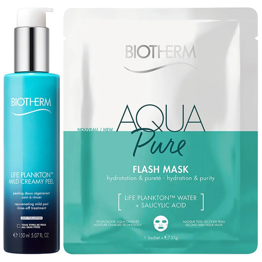 Sheet Mask & Peeling Duo, Biotherm Hudpleie