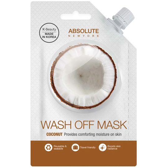Spout Coconut Wash Off Mask, 25 g Absolute New York Ansiktsmaske