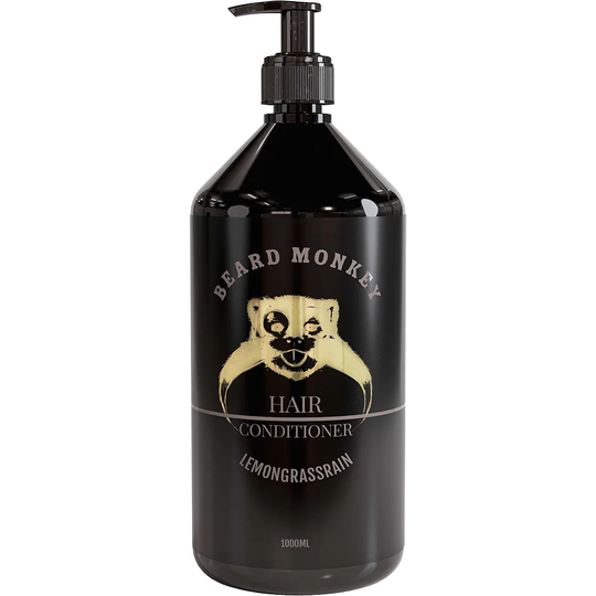 Hair Conditioner Lemongrass, 1000 ml Beard Monkey Conditioner