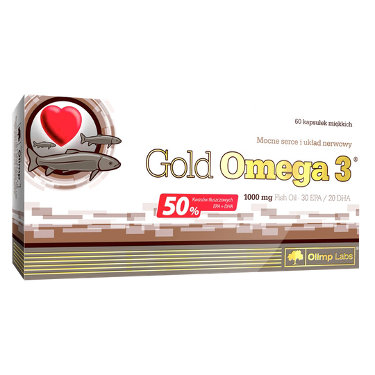 Omega 3 Gold, 1000 mg, 60 kapsler