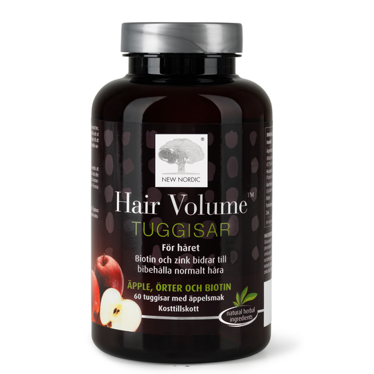 New Nordic Hair Volume - tuggisar 60 st