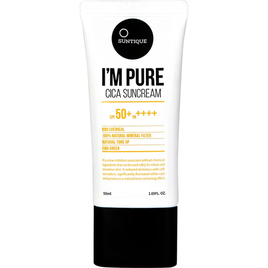 I'm Pure Cica Suncream, 50 ml Suntique Solbeskyttelse til ansikt