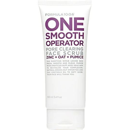 Formula 10.0.6 One Smooth Operator Pore Clearing Face Scrub, 100 ml Formula 10.0.6 Peeling