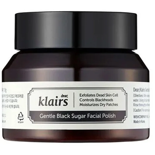 Gentle Black Sugar Facial Polish, 110 ml Klairs Peeling