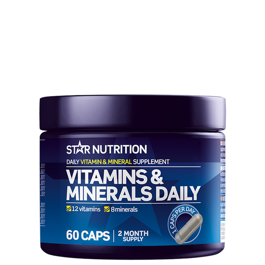 Vitamins & Minerals Daily, 60 kapsler
