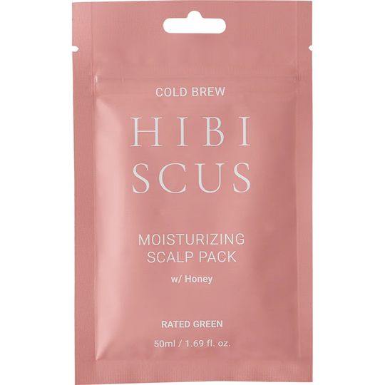 Cold Brew Hibiscus Moisturizing Scalp Pack w/ Honey, 50 ml Rated Green Pleiende hårprodukter