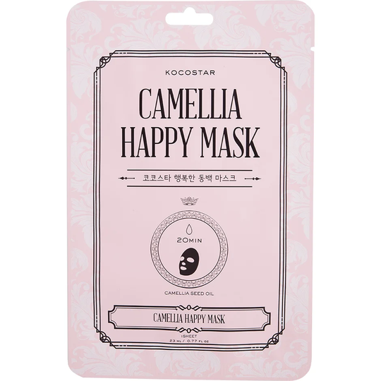 KOCOSTAR Camellia Happy Mask, Kocostar Ansiktsmaske