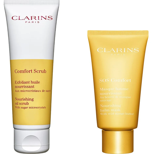 SOS Comfort Scrub & Mask, Clarins Sett / Esker