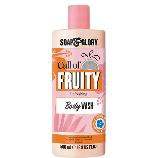 Call of Fruity Body Wash for Cleansed and Refreshed Skin, 500 ml Soap & Glory Bad- & Dusjkrem