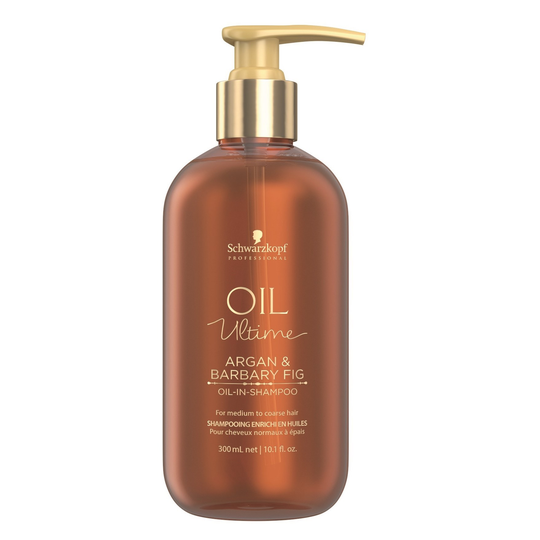 Schwarzkopf Professional Oil Ultime Argan & Barbary Fig Oil-in-shampoo