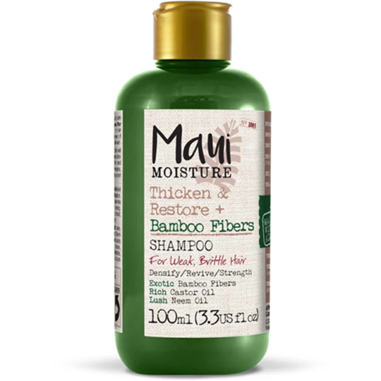 Bamboo Fibers, 100 ml Maui Moisture Sjampo