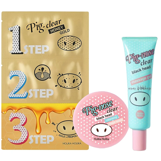No More Pores Kit, Holika Holika Sett / Esker
