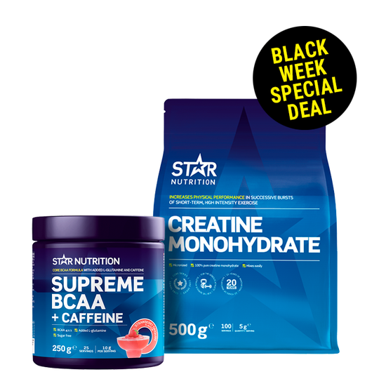 Creatine Monohydrate, 500 g + Supreme BCAA 250 g