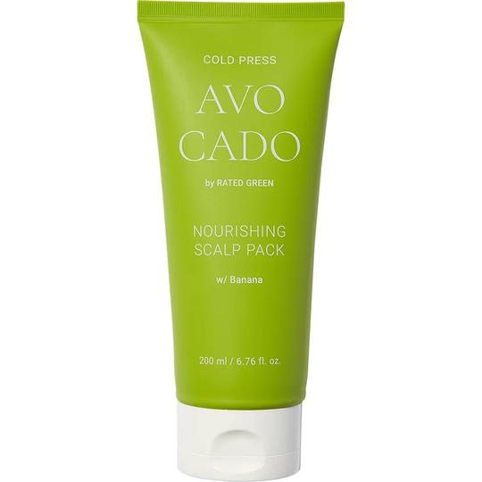 Cold Press Avocado Nourishing Scalp Pack w/ Banana, 200 ml Rated Green Pleiende hårprodukter