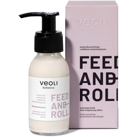 Veoli Botanica Feed And Roll Gommage Brughtening Mask 90 ml