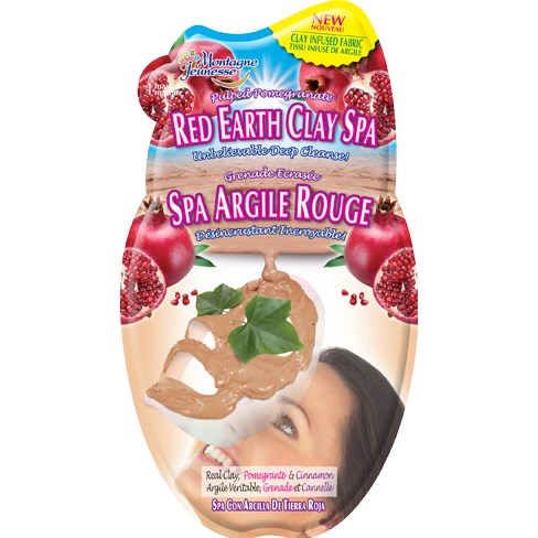 Montagne Jeunesse 7th Heaven Earth Clay Spa Sheet Red