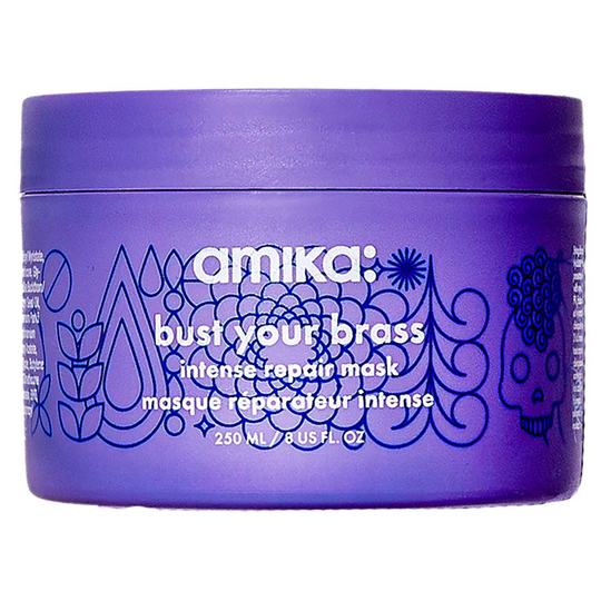 Bust Your Brass Purple Mask, 250 ml Amika Pleiende hårprodukter