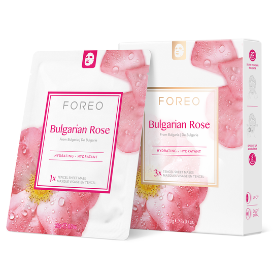 FOREO Farm to face Bulgarian Rose x3
