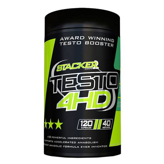 Stacker Testo 4-HD 120 caps - testobooster & muskelvekst