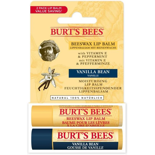 Burts Bees Lip Balm Duo, Burt's Bees Leppepomade