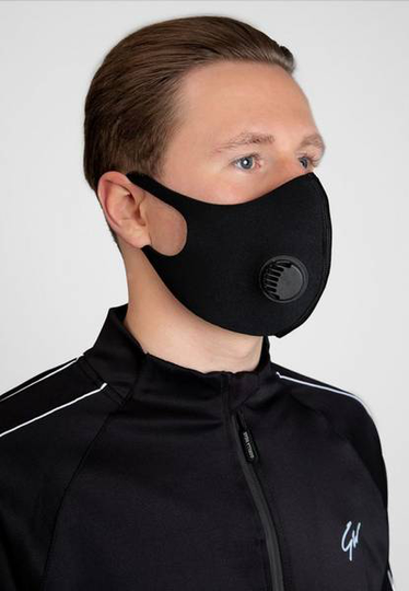 Gorilla Wear Filter Face Mask - Sort