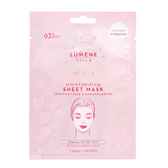 Lumene HELLÄ Moisturizing Sheet Mask (1pcs)