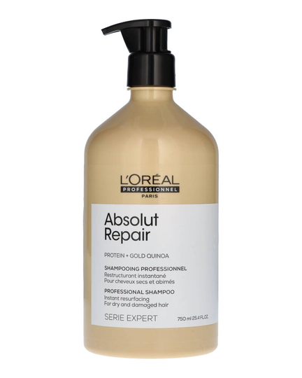 Loreal Absolut Repair Protein + Gold Quinoa Shampoo 750 ml