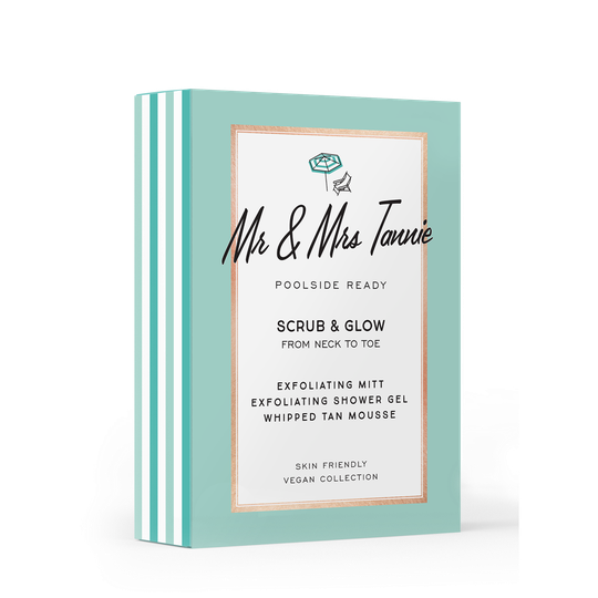 Mr & Mrs Tannie Scrub & Glow Box 400 ml
