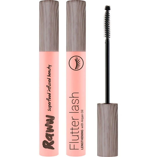 Flutter Lash Lengthening Mascara with Argan Oil, 11,5 ml Raww Cosmetics Maskara