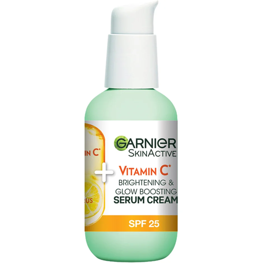 Skin Active Brightening Serum Cream 2 In 1 Vitamin C, 50 ml Garnier Ansiktsserum