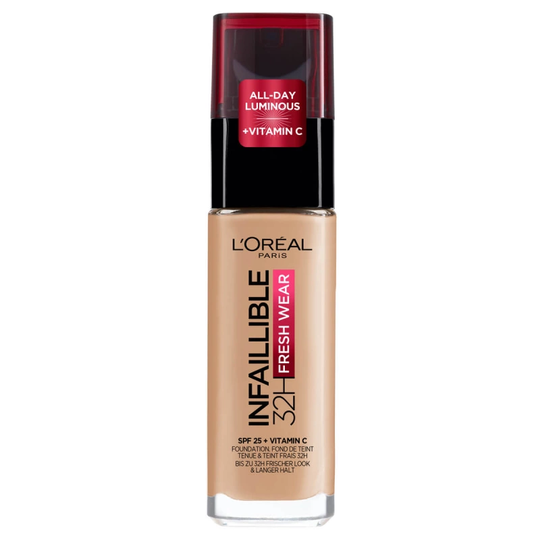 L'Oréal Paris Infaillible Fresh Wear 32H Liquid Foundation 140 Golden Beige