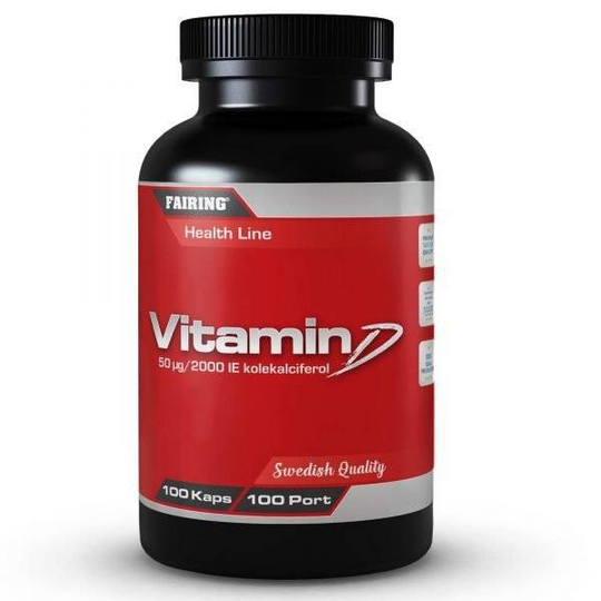 Fairing Vitamin D - 100 kapsler