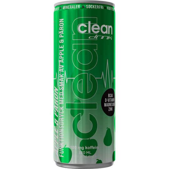 Clean Drink Apple/Pear 330 ml