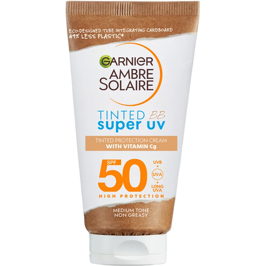 Ambre Solaire Tinted BB Super UV, 50 ml Garnier Solkrem