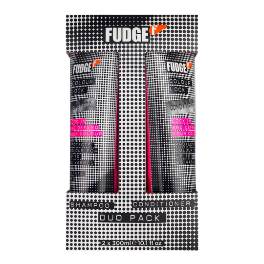 Fudge Colour Lock Shampoo + conditioner DUO PACK (U) (O) 300 ml
