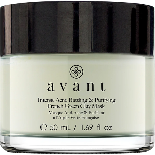 Intense Acne Battling & Purifying French Green Clay Mask, 50 ml Avant Skincare Ansiktsmaske
