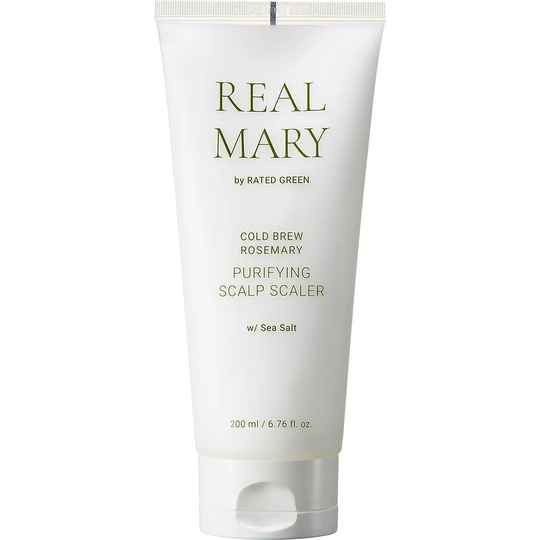 Cold Brew Rosemary Purifying Scalp Scaler (Sea Salt), 200 ml Rated Green Pleiende hårprodukter