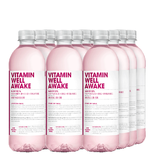 12 x Vitamin Well, 500ml, Awake