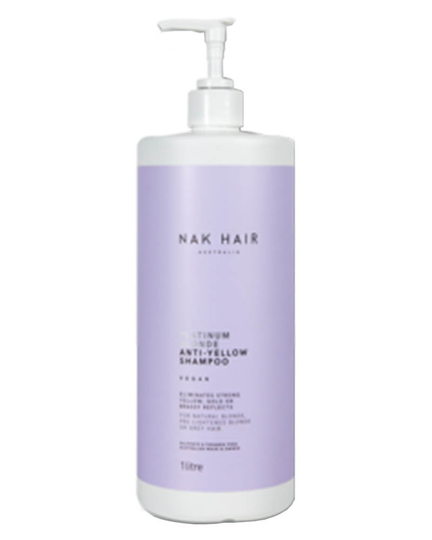 NAK Platinum Blonde Anti-Yellow Shampoo Vegan 1000 ml